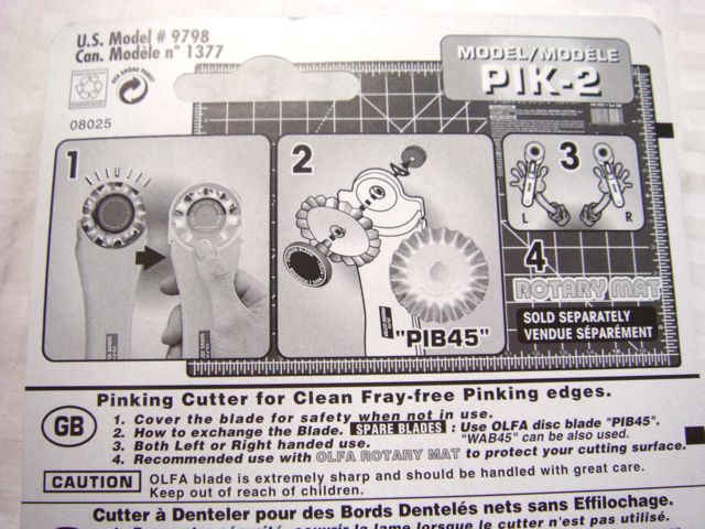 Olfa 45mm Pinking Rotary Blade O-9456 – Good's Store Online